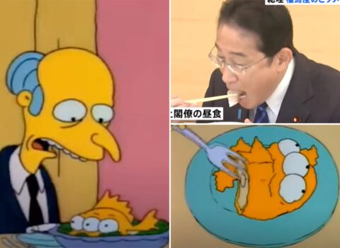 “Simpsonlar” Yaponiya Baş nazirinin balıq yeməsini PROQNOZLAŞDIRDI – VİDEO