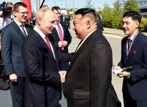 Putinlə Kim Çen In arasında görüş keçirildi – Video