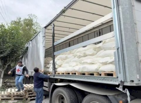 BQXK karvanı ilə 70 ton humanitar yük Laçın yolu vasitəsilə keçdi