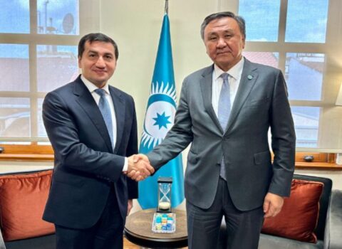 Hikmət Hacıyev TDT-nin baş katibi ilə görüşdü
