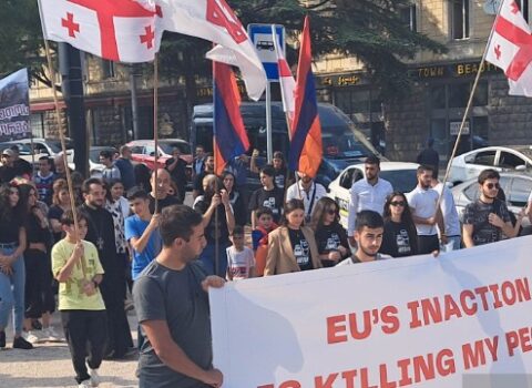 Gürcüstan polisi ermənilərin Azərbaycana qarşı təxribatının qarşısını aldı