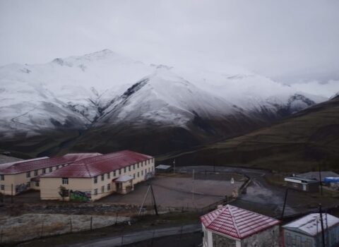 Xınalığa qar yağdı – FOTO