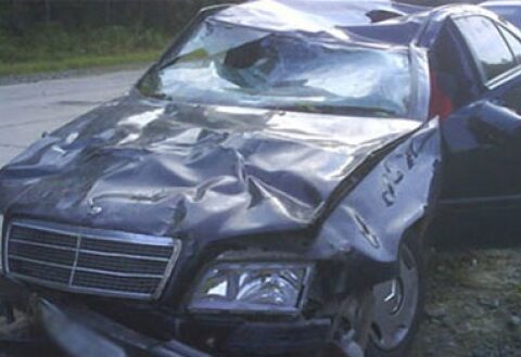 “Mercedes” hasara çırpıldı – 1 nəfər öldü