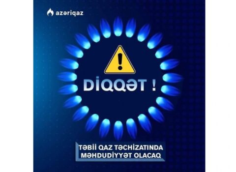 Bu ərazilərdə qaz KƏSİLƏCƏK