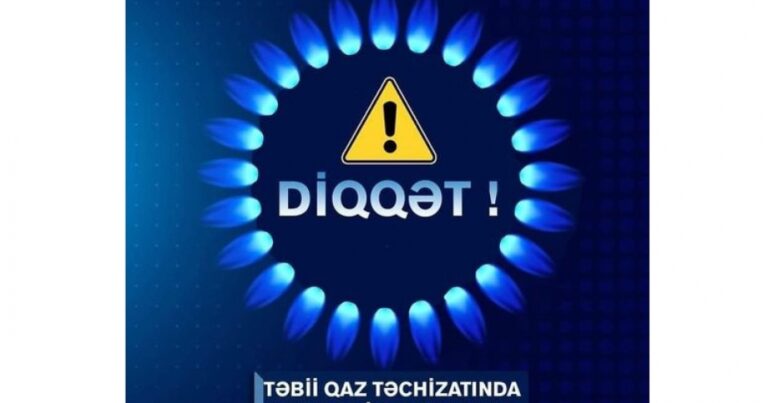Bu ərazilərdə qaz KƏSİLƏCƏK Bu ərazilərdə qaz KƏSİLƏCƏK