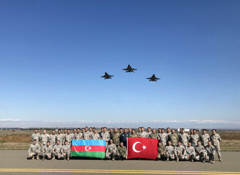 Türkiyənin F-16 qırıcıları Azərbaycanda – FOTO