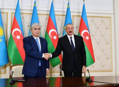 Azərbaycan-Qazaxıstan Ali Dövlətlərarası Şuranın birinci iclası başladı