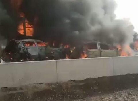 Zəncirvari qəza: 28 ölü, 60 yaralı