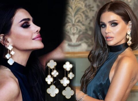 Günel Zeynalova 20 minlik sırğaları ilə gündəmə gəldi – FOTOLAR
