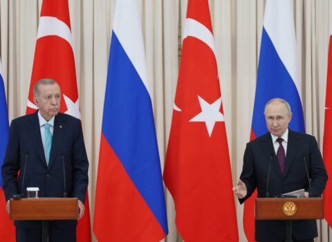 Ərdoğan və Putin Yaxın Şərqdəki durumu müzakirə etdi