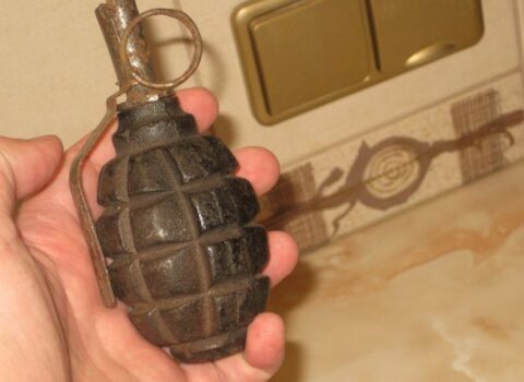 Sumqayıt sakinində “F-1” əl qumbarası aşkarlandı