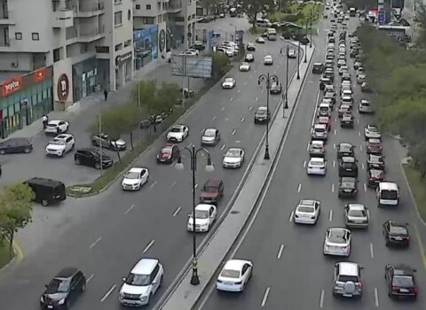 Bakının 10 yolunda tıxac yarandı – SİYAHI