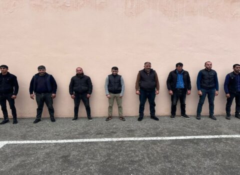 Minalı əraziyə daxil olmaq istəyən 8 nəfər saxlanıldı