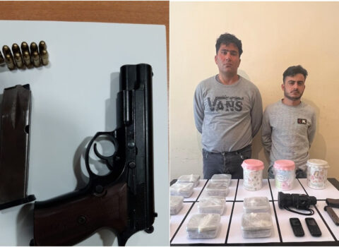 İranla sərhəddə atəş açan şəxslər əlbəyaxa döyüşdə tərksilah ediliblər – FOTO