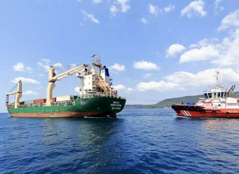 Rusiya və Ukraynadan taxıl daşıyan yük gəmiləri Mərmərə dənizində toqquşdu