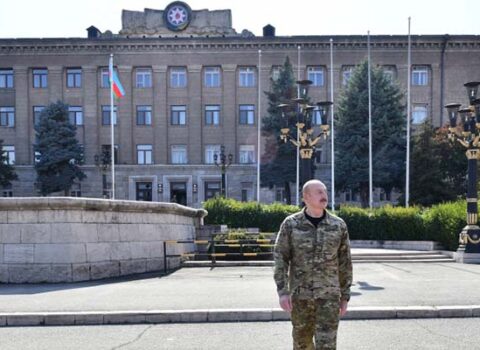 Ali Baş Komandanın Xankəndidən FOTOLARI