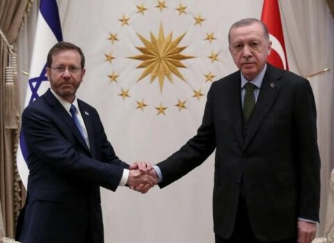 Ərdoğan İsrail prezidenti ilə danışdı