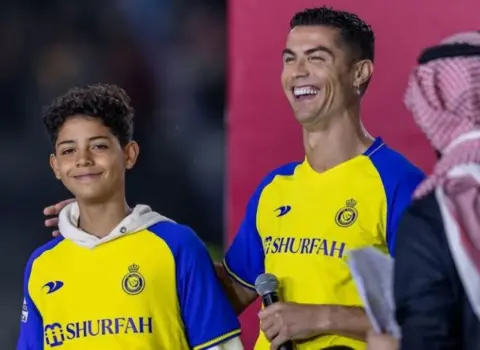 Ronaldonun oğlu da “Əl-Nəsr”də çıxış edəcək