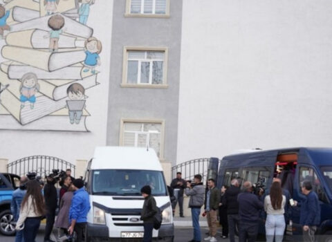 Laçın şəhərinə növbəti köç karvanı yola salındı