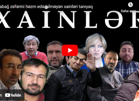 Qarabağ zəfərini həzm edə bilməyən xainləri TANIYAQ – VİDEO