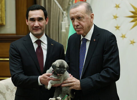 Prezidentlər niyə bir-birinə it hədiyyə etdi? – FOTOLAR