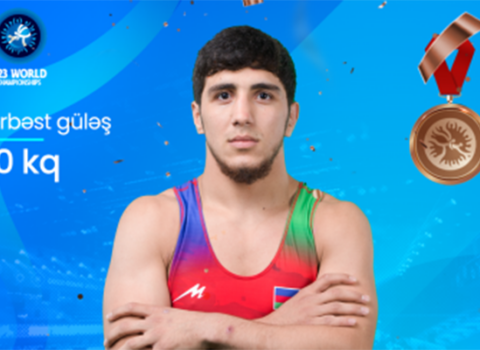Sərbəst güləşçilərdən 2 gümüş və 1 bürünc medal