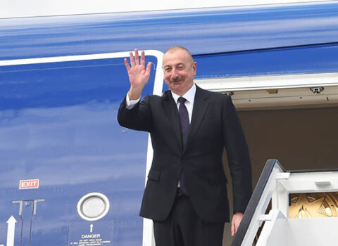 İlham Əliyevin Qırğızıstana səfəri başa çatdı