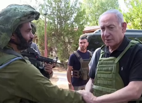 Netanyahu Qəzza zolağında – FOTOLAR/VİDEO