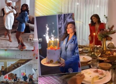 Pərvin Abıyeva 33 yaşını lüks villasında qeyd etdi – VİDEO