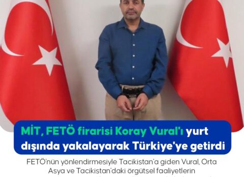 Daha bir FETÖ-çü Tacikistanda YAXALANDI