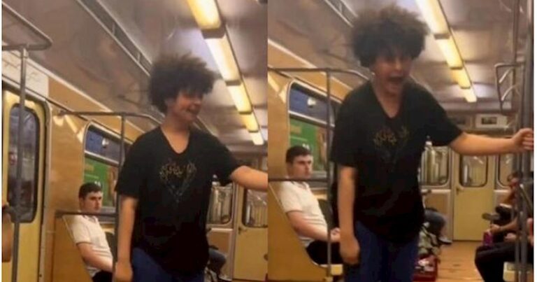 Metroda qışqırdı, ictimai yerdə narahatlıq yaratdı – VİDEO Metroda qışqırdı, ictimai yerdə narahatlıq yaratdı – VİDEO