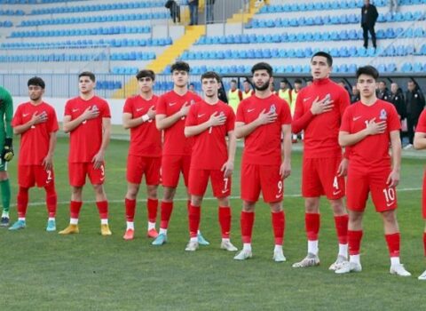 Azərbaycanın U-19 millisi yoldaşlıq görüşündə uduzdu