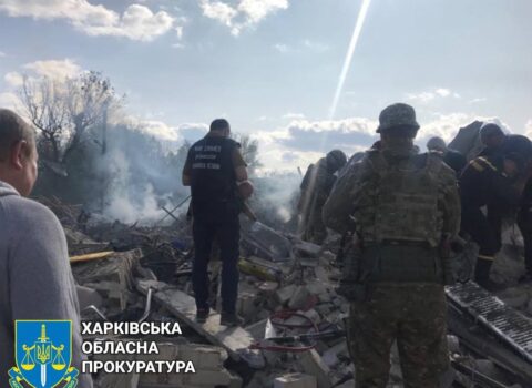 Rusiya Xarkovu alt-üst etdi – Dəhşətli görüntülər – FOTO
