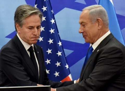 Blinken Tel-Əvivdə Netanyahu ilə görüşdü