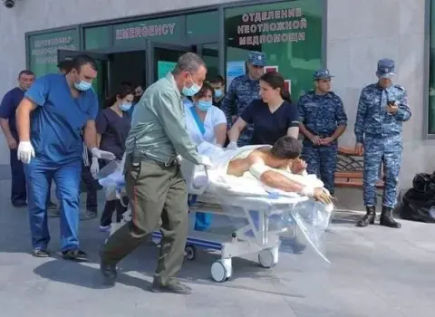 Krasnodarda 19 yaşlı azərbaycanlı və erməni xəsarət aldı