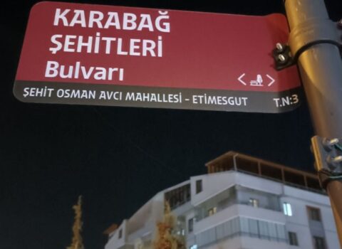 Ankarada küçəyə “Qarabağ Şəhidləri Bulvarı” adı verildi – FOTO