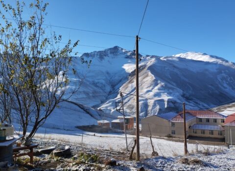 Qubaya qar yağdı – FOTOLAR