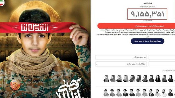 İsraillə müharibəyə könüllü qatılmaq istəyən iranlıların sayı artdı İsraillə müharibəyə könüllü qatılmaq istəyən iranlıların sayı artdı