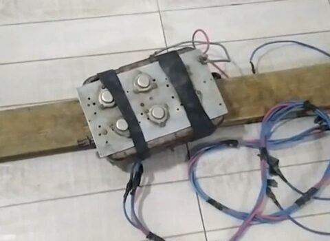 Kürdəmirdə “tok”la balıq ovlayan 3 nəfər saxlanıldı