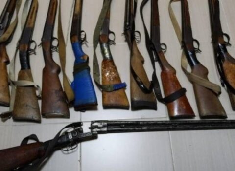 Vətəndaşlar odlu silahlarını polisə təhvil verdilər