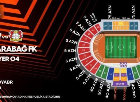 “Qarabağ” – “Bayer” oyununa neçə bilet satılıb?