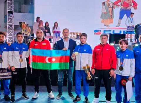 Millimiz Avropa çempionatında rekordunu yenilədi