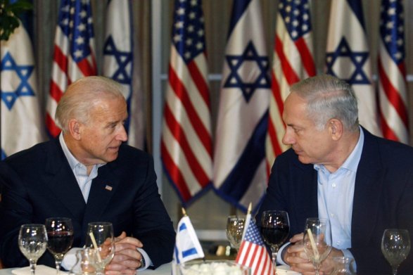 Netanyahu Baydenlə danışdı Netanyahu Baydenlə danışdı