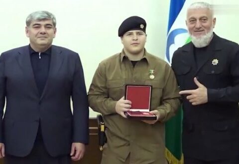 Kadırovun oğluna daha bir mükafat verildi