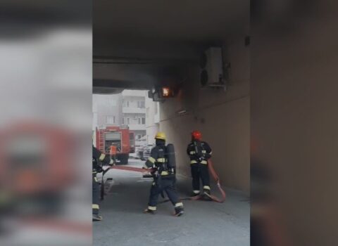 Yasamalda yanğın olub – VİDEO