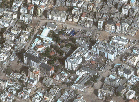 Qəzzadakı son vəziyyət peyk görüntülərində – FOTOLAR