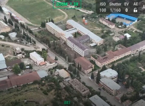 Ermənistanın mülki əhaliyə və hərbçilərə dronlardan keçirdiyi təlimlərin görüntüləri – VİDEO