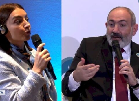 Leyla Abdullayeva Paşinyanla debata çıxdı – VİDEO