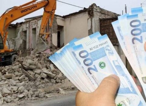 Bakının daha bir ünvanında söküntü – Sakinlərə 700 manat kirayə pulu veriləcək