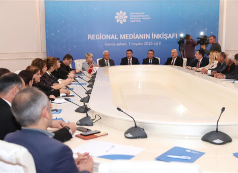 MEDİA Gəncədə görüş keçirdi